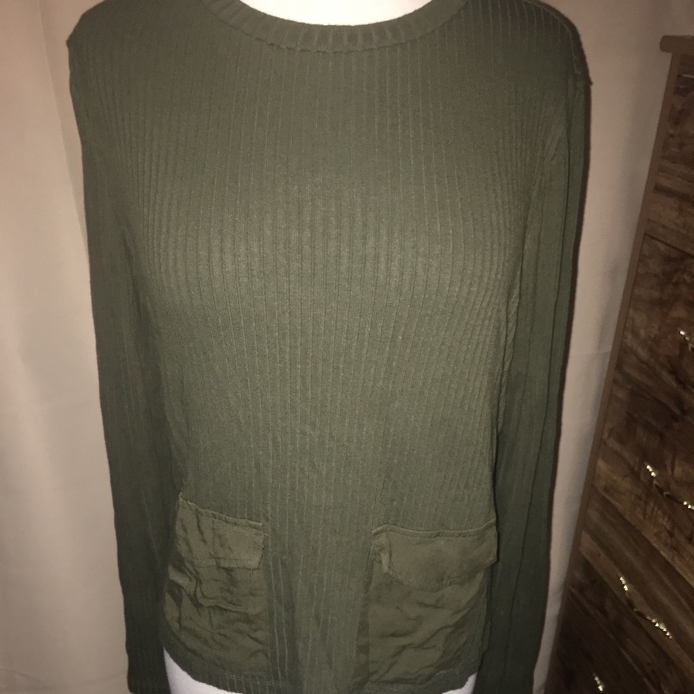H&M Ribbed‎ Long Sleeve Top